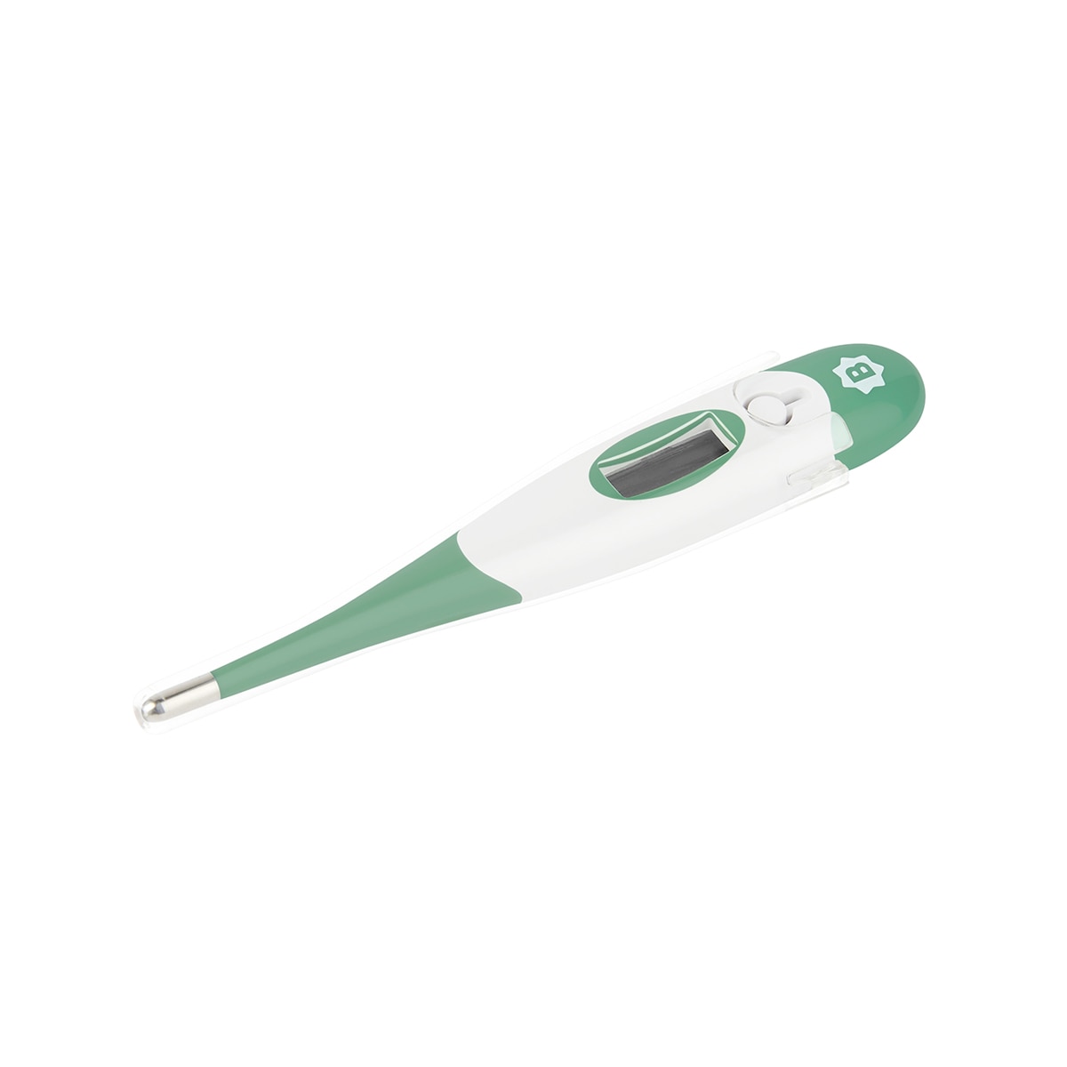 Imagen 0 de Termómetro con punta flexible Badabulle blanco/verde