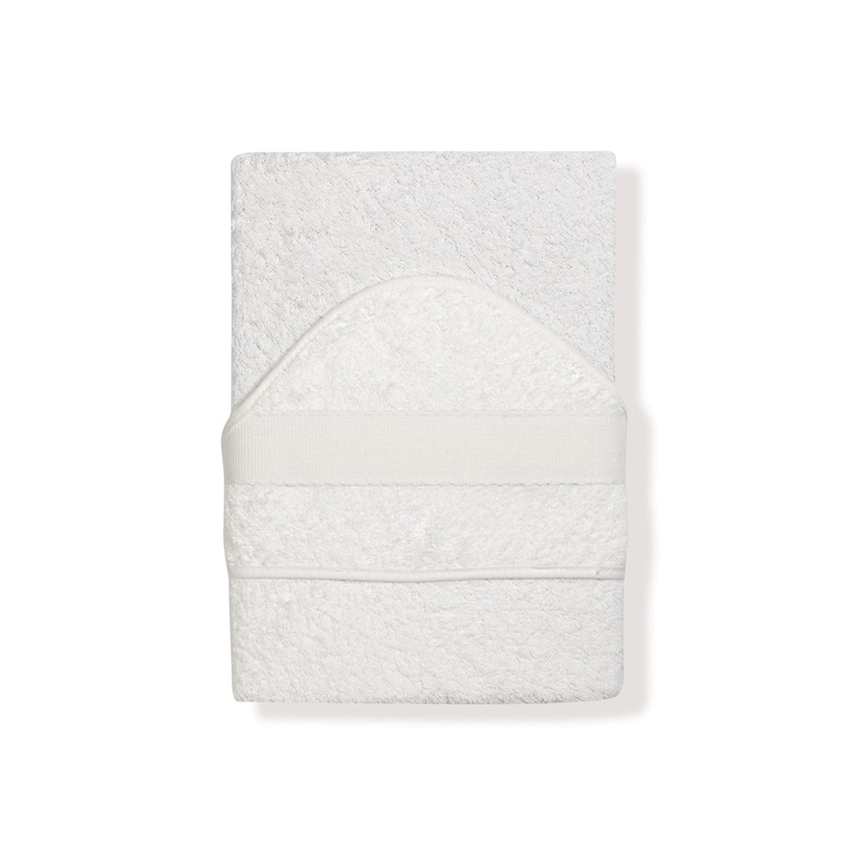 Capa de baño Interbaby de punto de cruz blanco Blanco-1