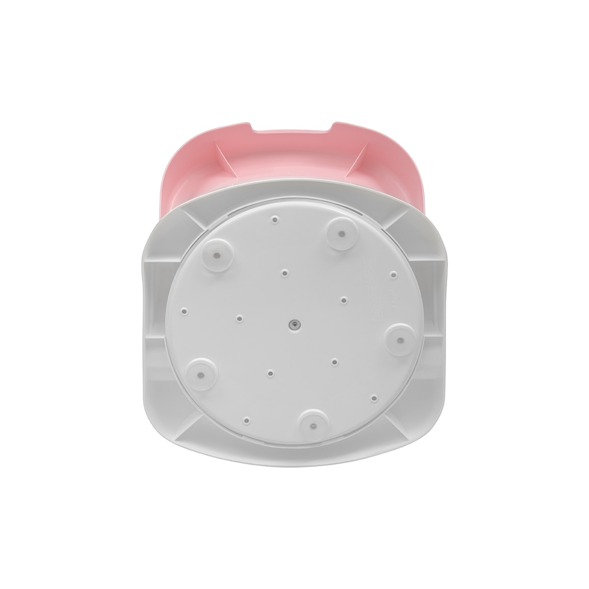 ms Innovaciones MS - Asiento De Baño Giratorio 360 Para Bebé, rosa Rosa-4