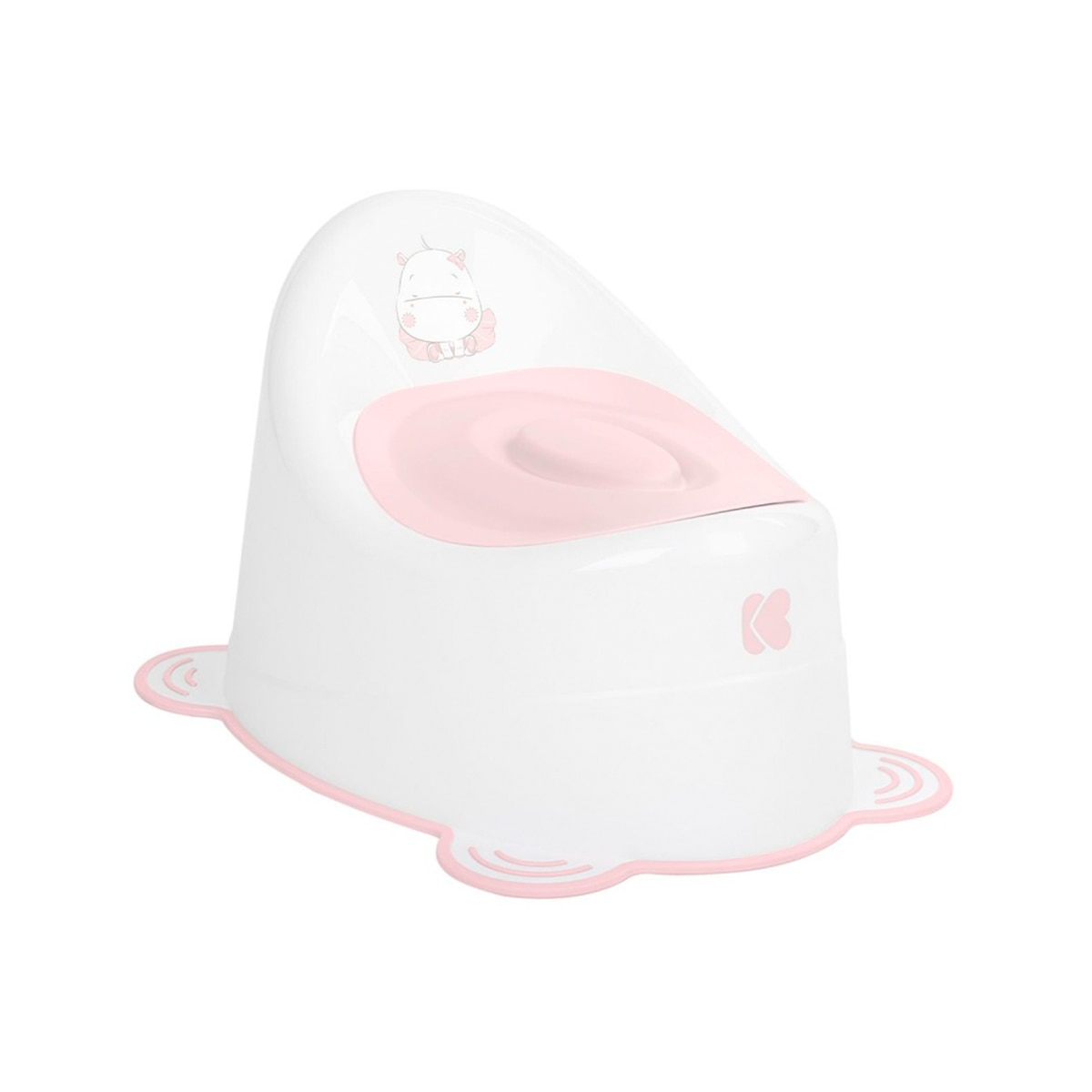 Imagen 0 de Orinal antideslizante Hippo Rosa