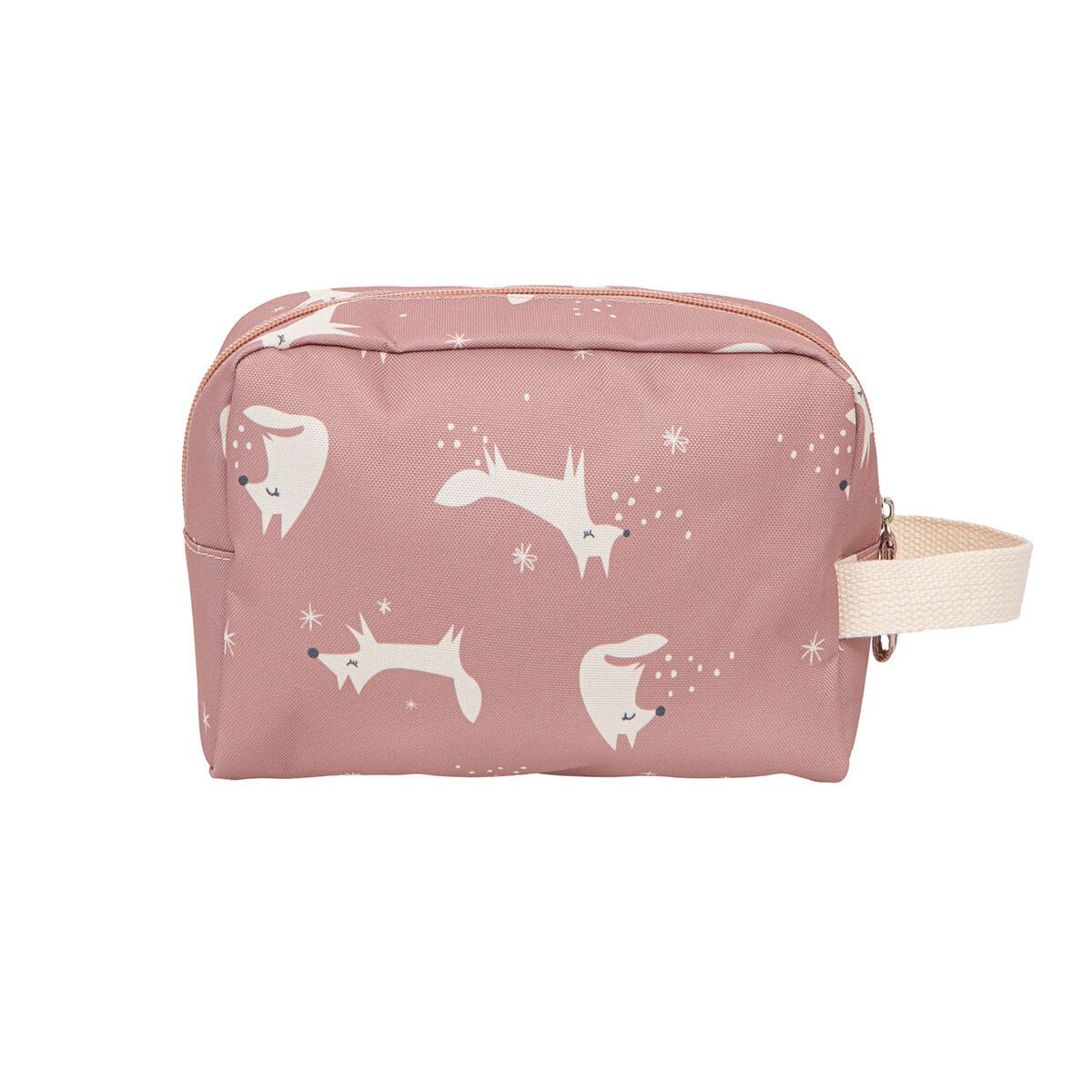 Neceser 20x34x8 bimbicasual fox 100% poliéster Rosa-2
