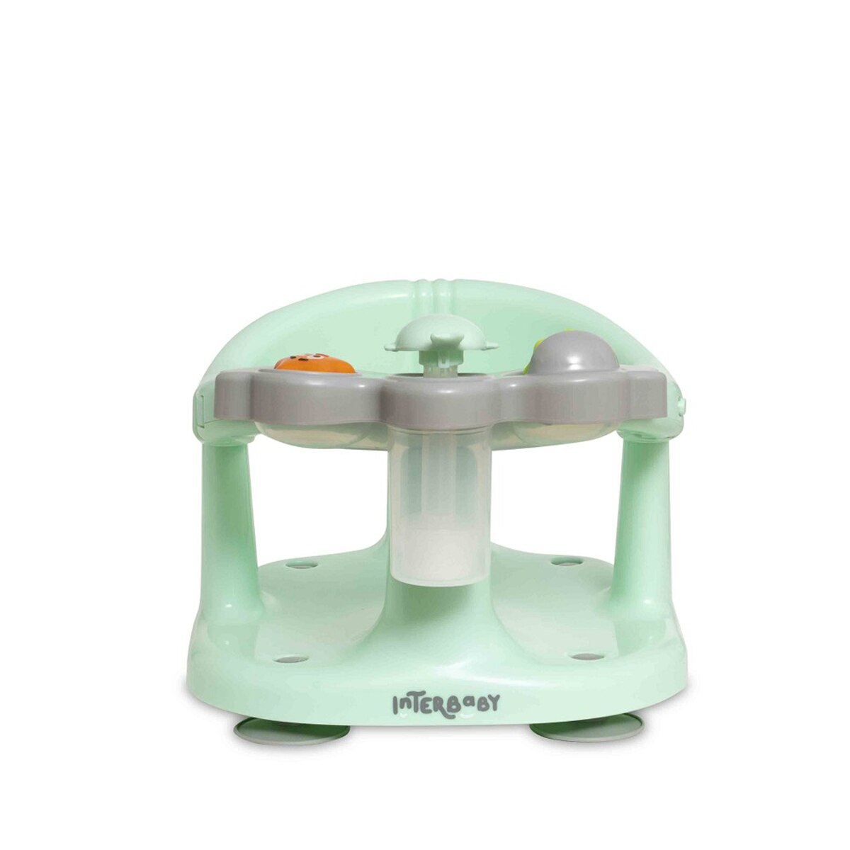 Asiento de baño con ventosas Verde Interbaby Verde-2