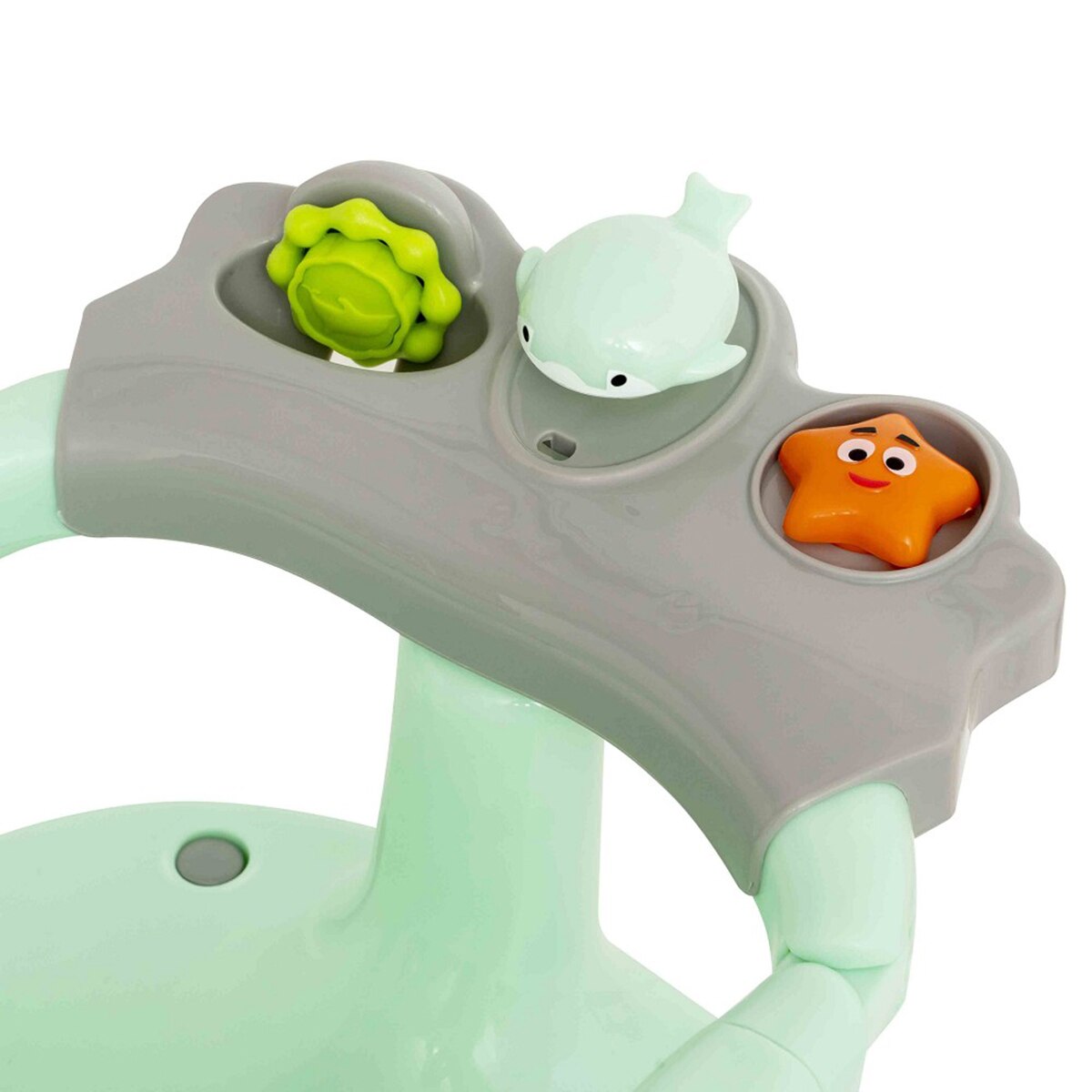 Asiento de baño con ventosas Verde Interbaby Verde-4