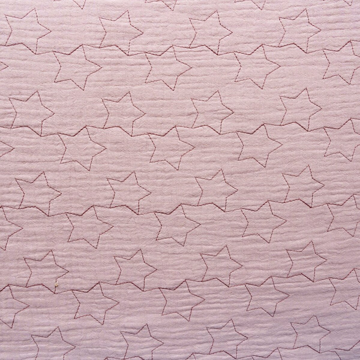 Capa de baño bambú estrellas Rosa-4