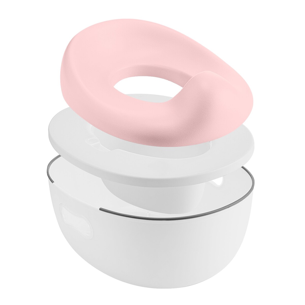 Orinal 3en1 Rosa-6