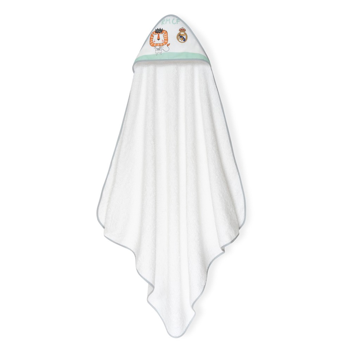 Imagen 0 de Capa de baño 1x1 real madrid leon escudo
