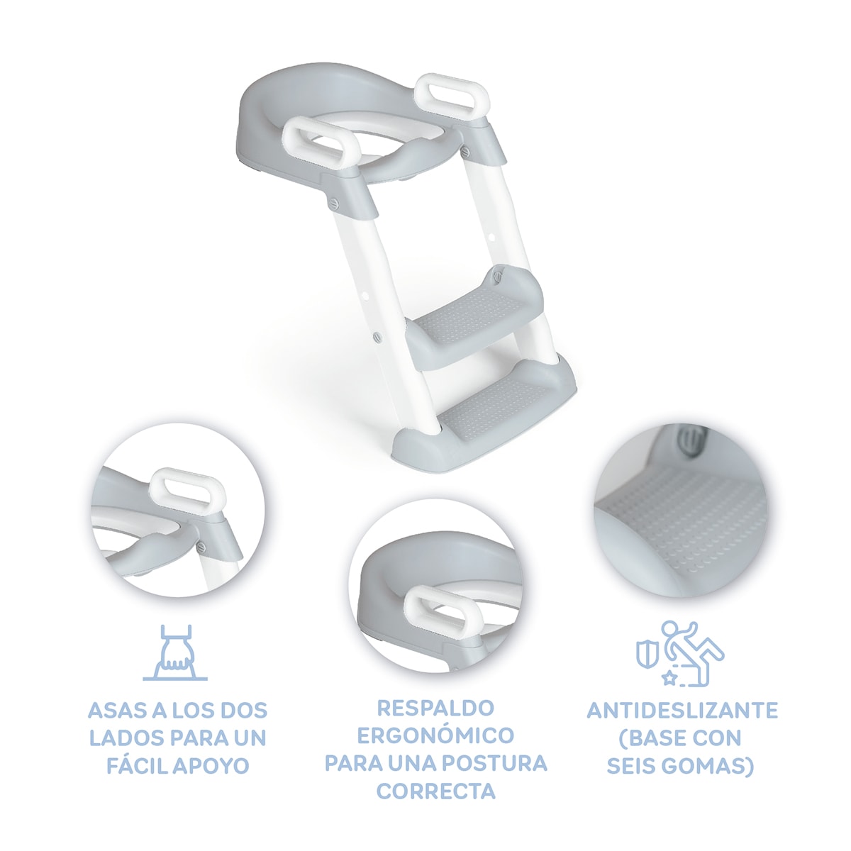 Esaclera aprendizaje wc Gris-13
