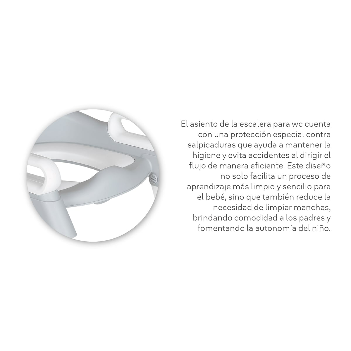 Esaclera aprendizaje wc Gris-14