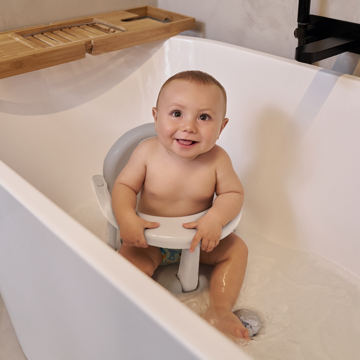 Asiento de baño elfi Beige-4