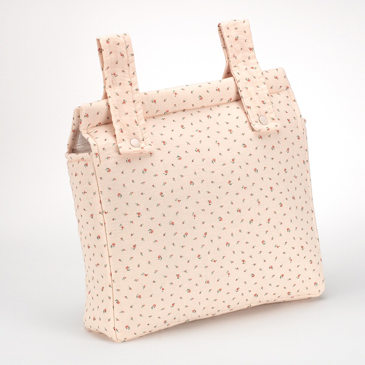 Bolso panera Flowers Rosa-2