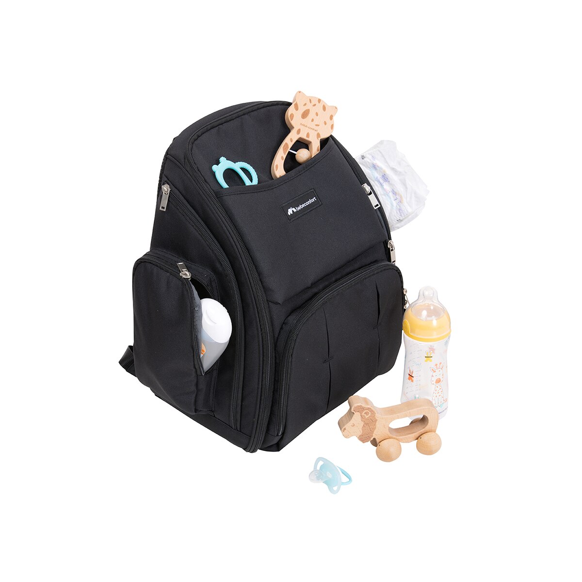 Bolsa cambiador Eco Baby Bag, 0mes+, color Black Negro-2