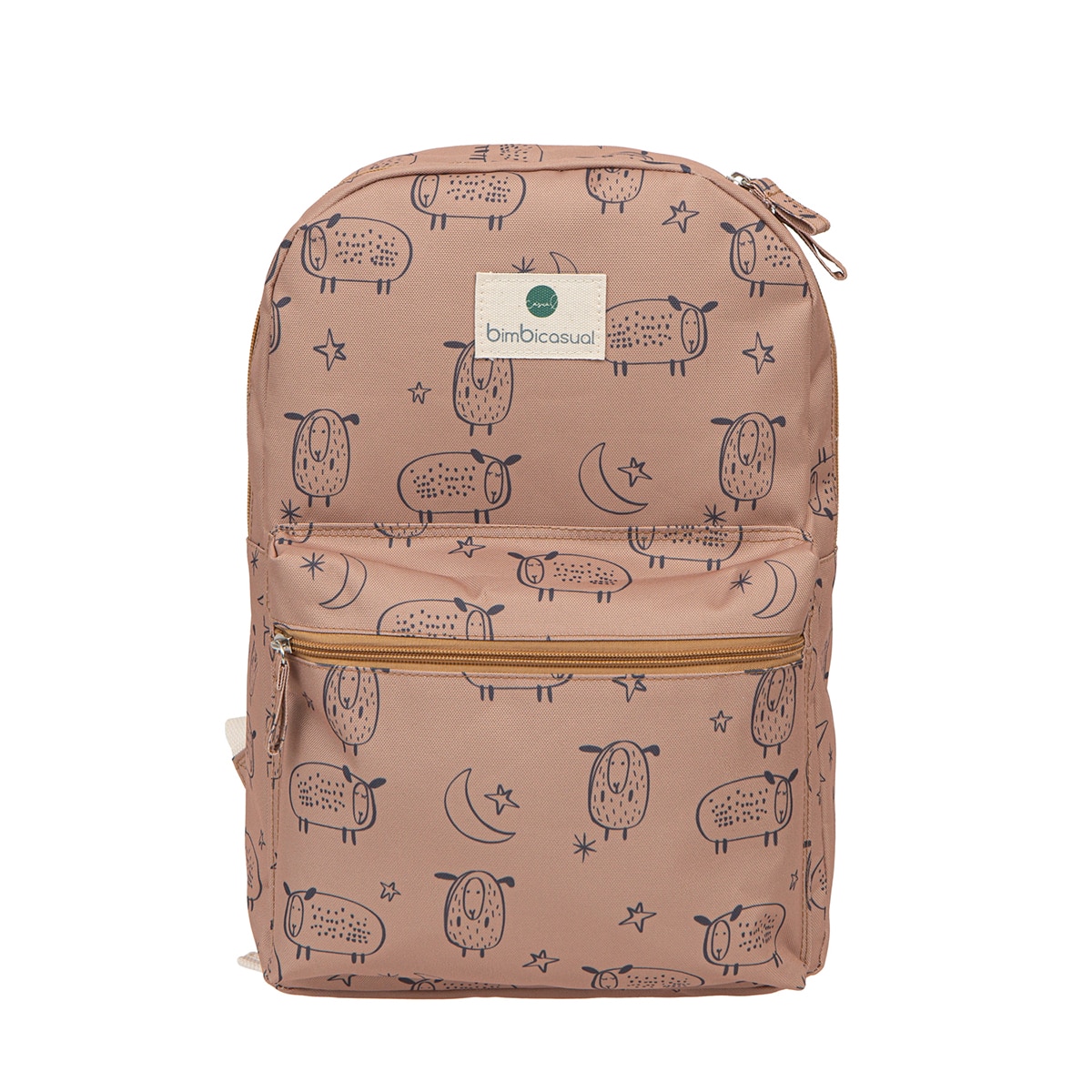 Mochila camb. bimbicasual farm 100% poliéster Marrón-1