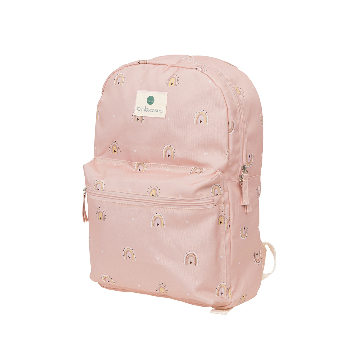 Mochila camb. bimbicasual happy days 100% poliéster Rosa-1