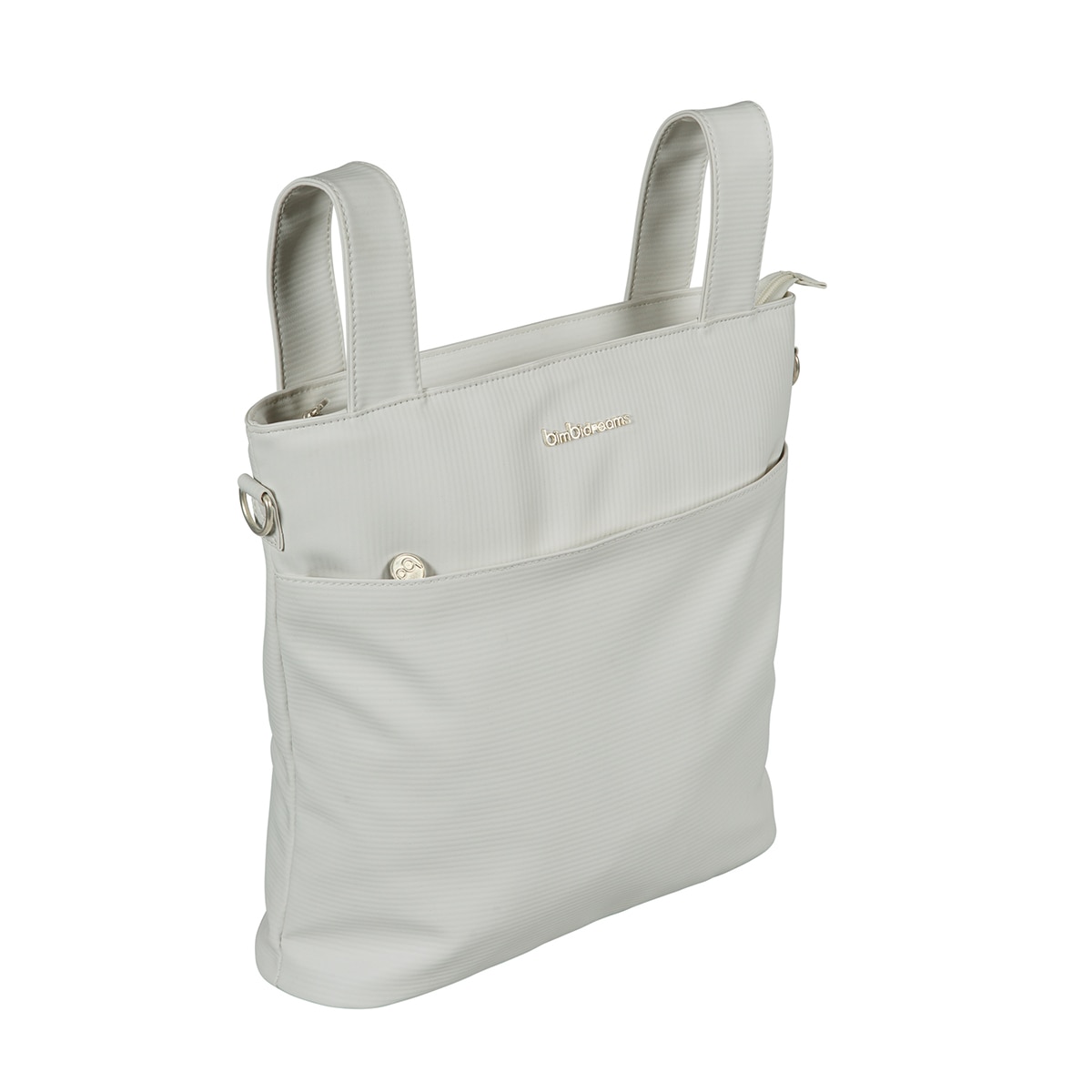 Talega cambiador bimbiclass eco piel rayas interior: 100% poliéster Gris-1