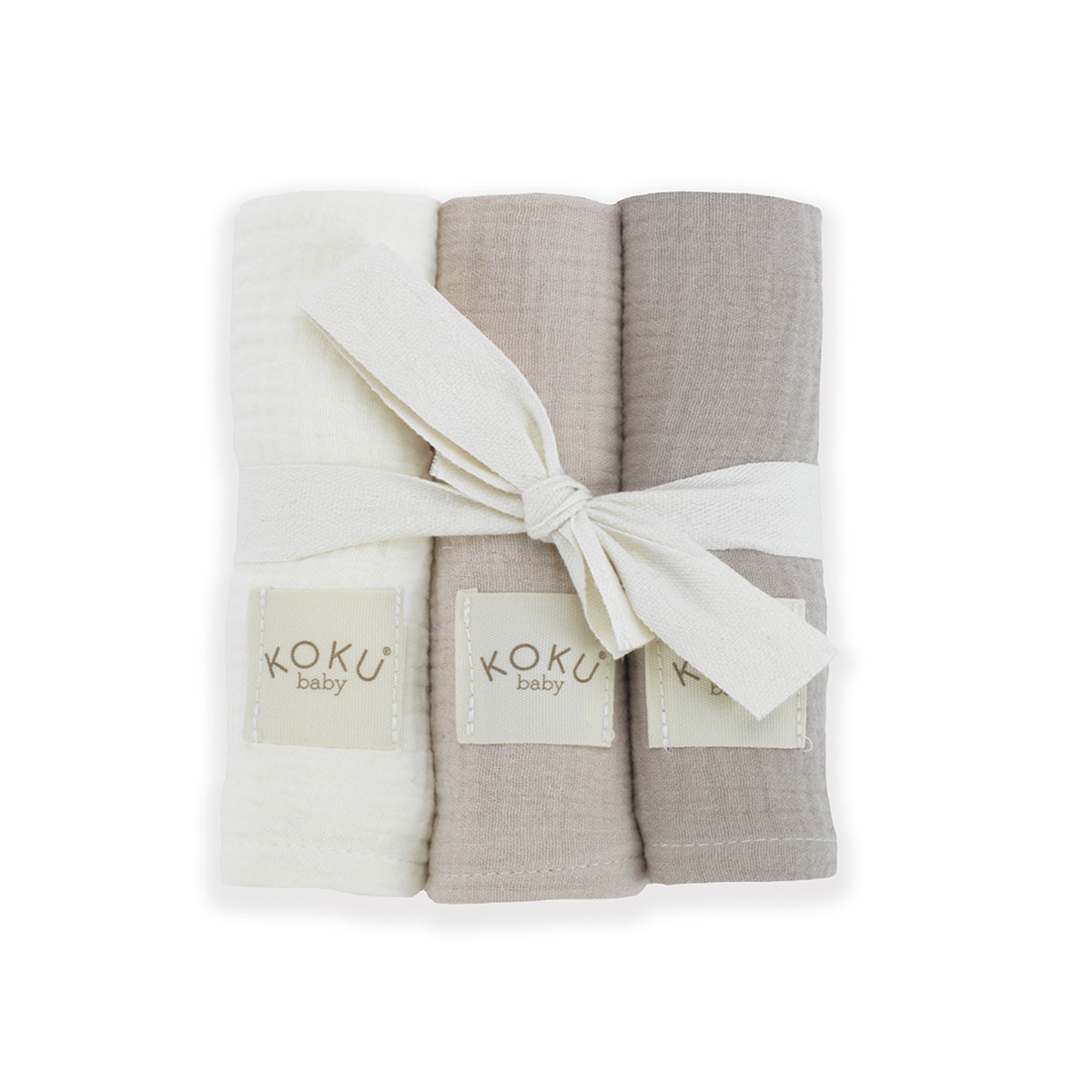 Imagen 0 de Pack de 3 muselinas pequeñas