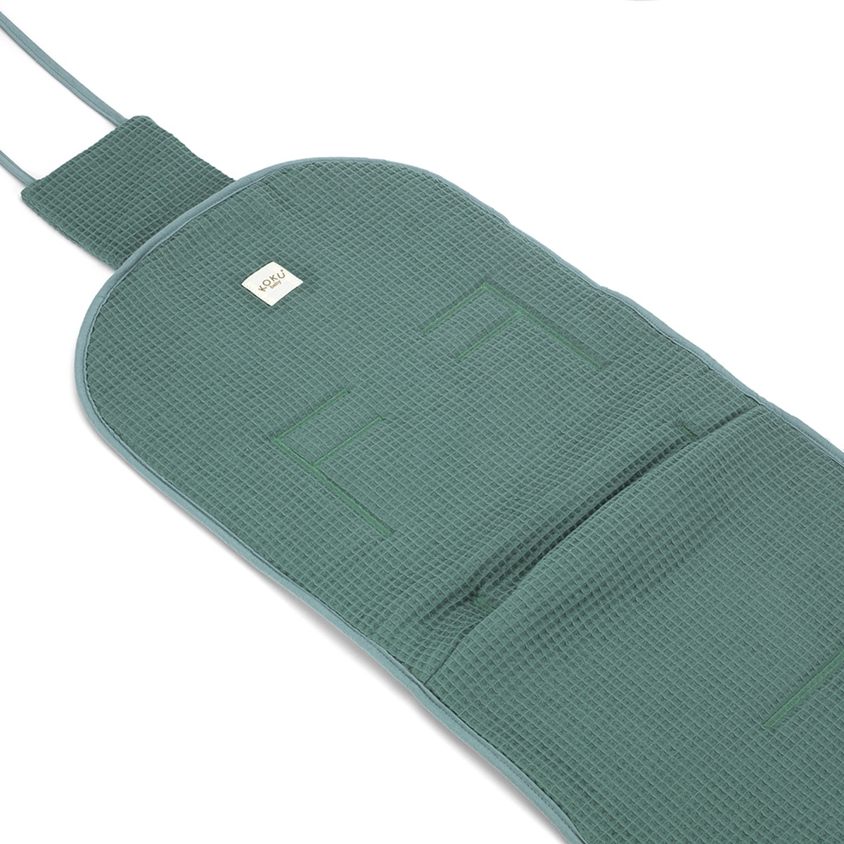 Colchoneta para silla waffle Garden Verde-2