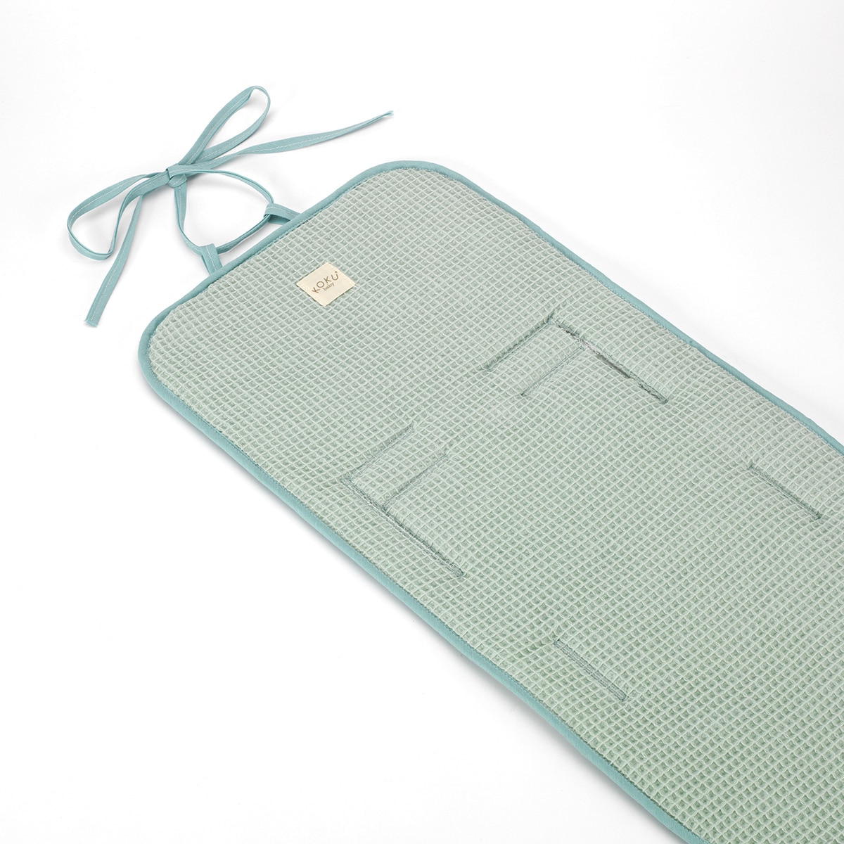 Colchoneta para silla waffle Mint Menta-2