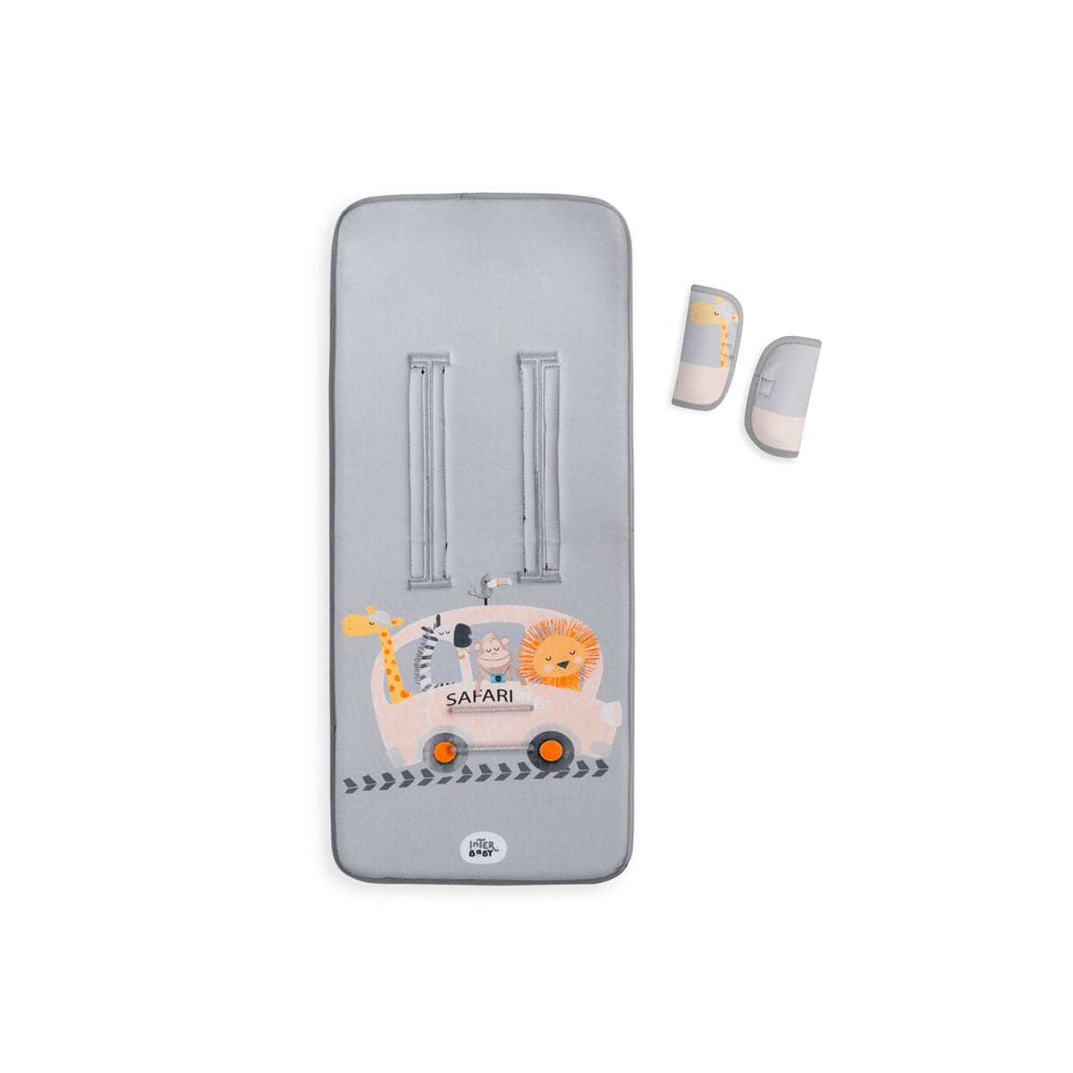 Colchoneta para silla de paseo safari tours Gris-1