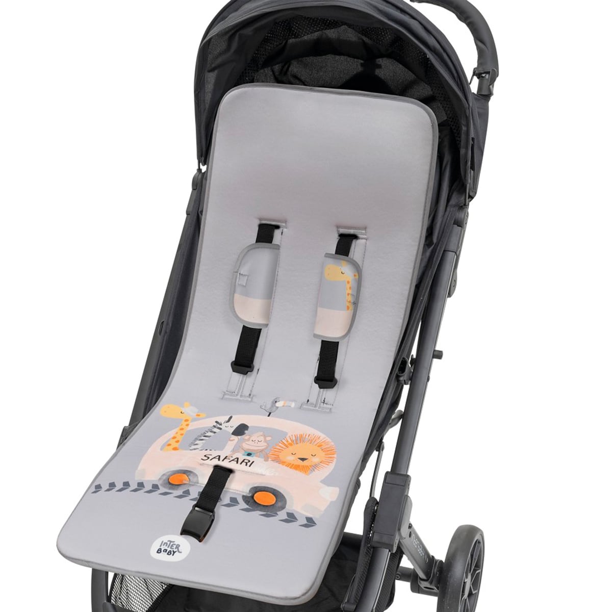 Colchoneta para silla de paseo safari tours Gris-3