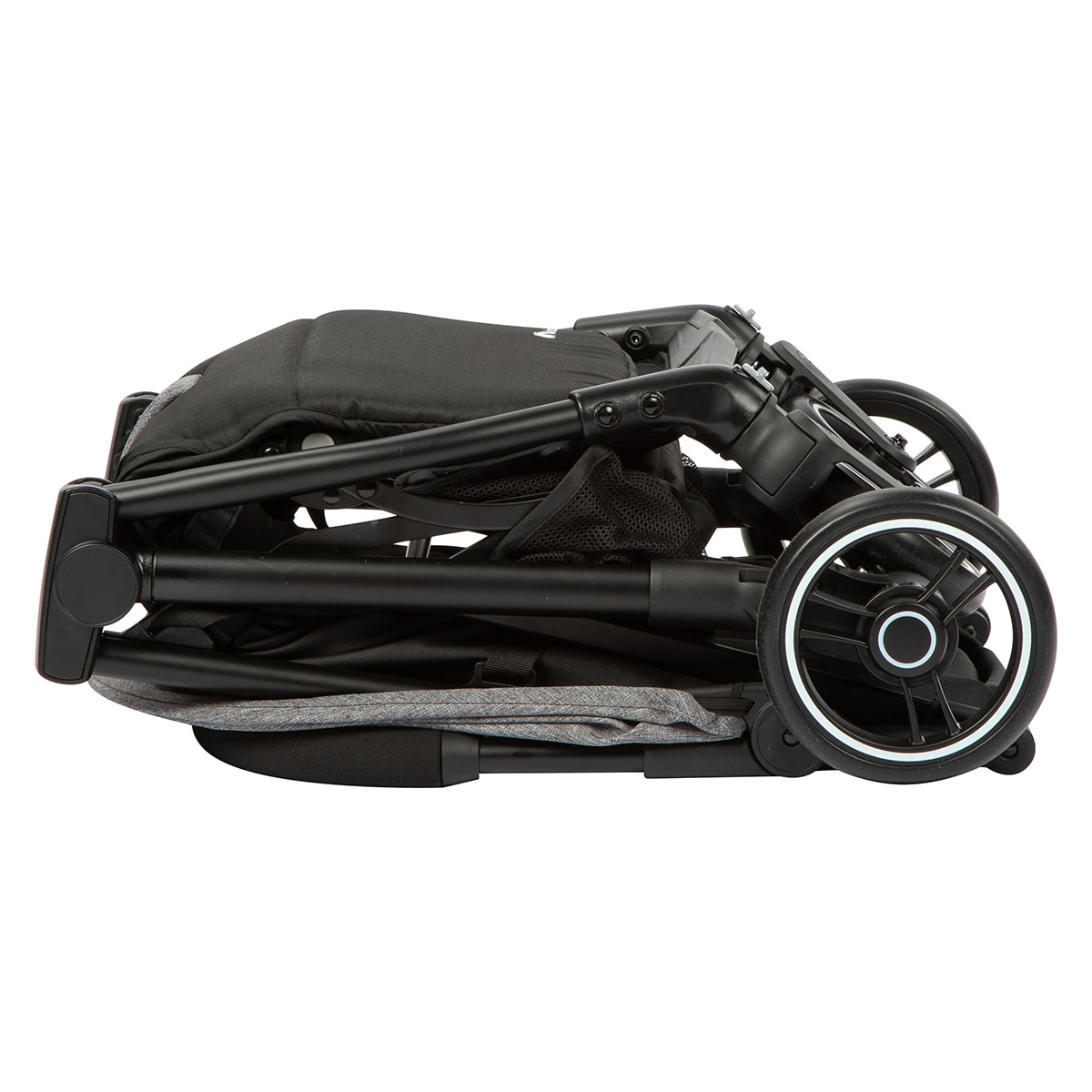 Cochecito de 1ª edad Bonny, ultracompacto, 0m+, <22 Kg, color Black Chic Negro-3