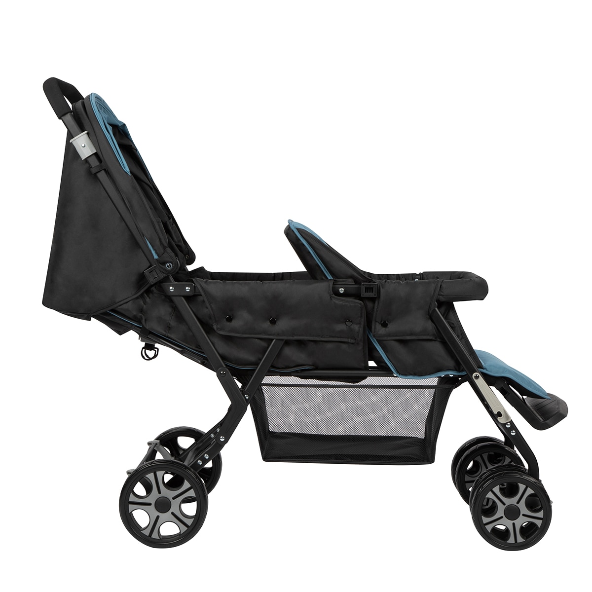 Cochecito Gemelar Teamy, 0m+/6m+, <22 Kg, color Shadow Block Multicolor-6