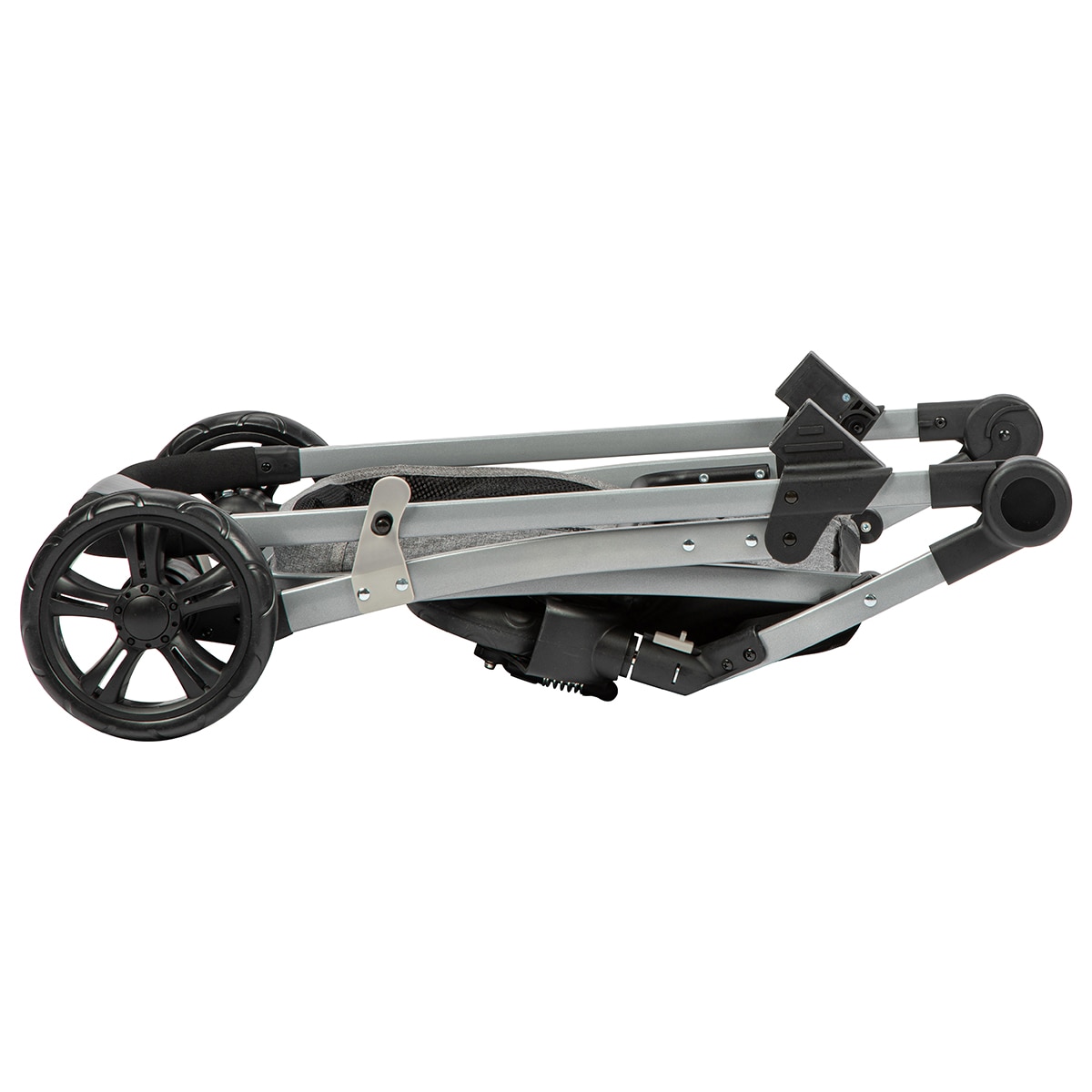 Cochecito convertible de 1ª edad Hello 2 en 1 pram (cochecito/capazo), 0m+, <22 Kg, color Black Chic Gris-4