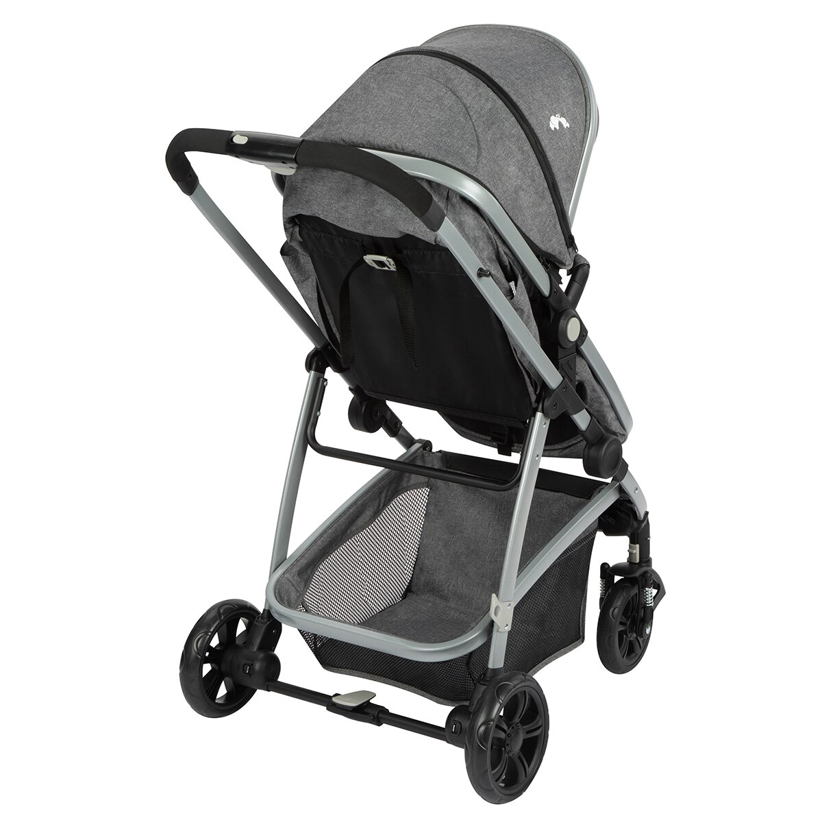 Cochecito convertible de 1ª edad Hello 2 en 1 pram (cochecito/capazo), 0m+, <22 Kg, color Black Chic Gris-7