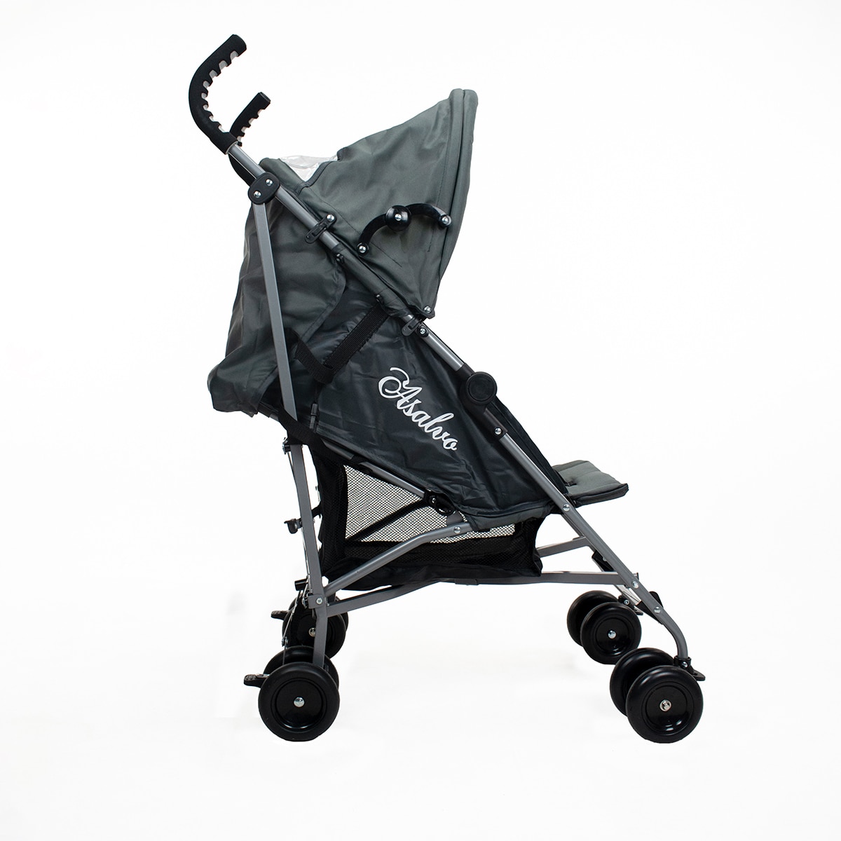 Silla de paseo Asalvo Yolo gris Gris-3