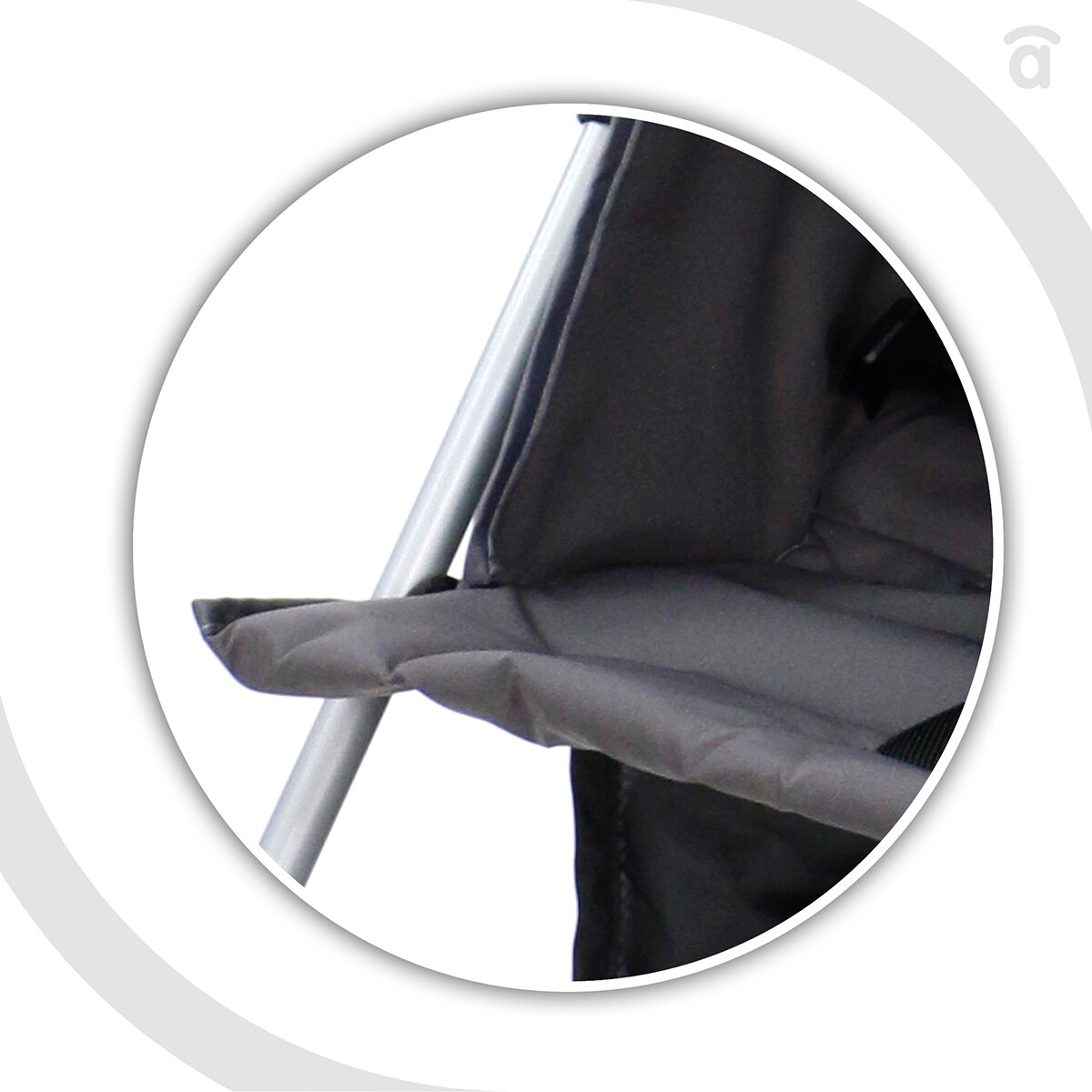 Silla de paseo Asalvo Yolo gris Gris-4