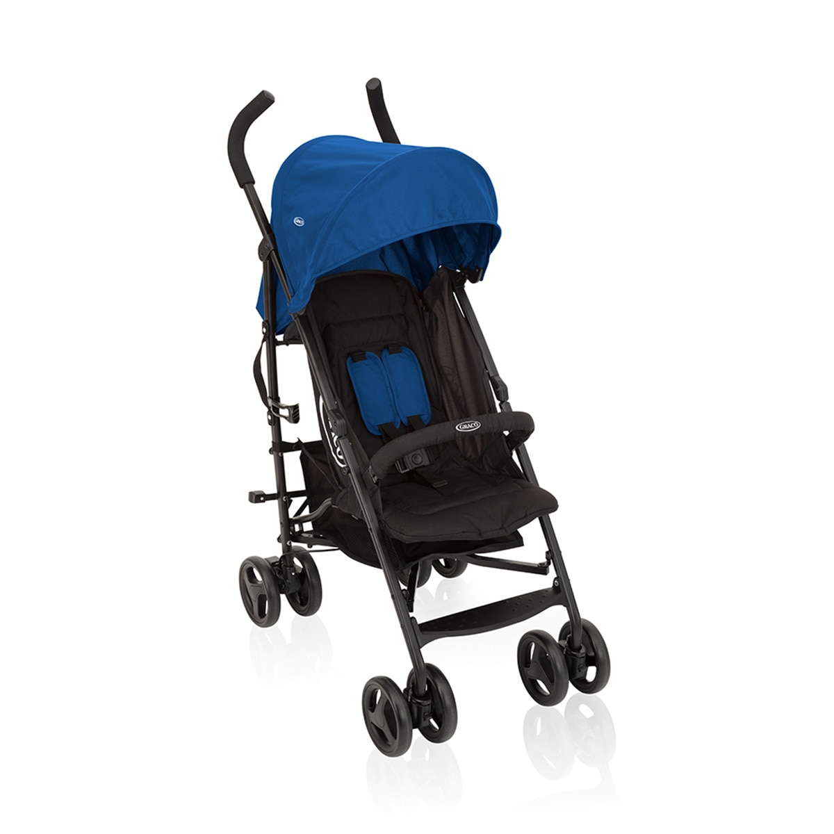 Silla de paseo Graco Travelite de paraguas Caspian azul Azul-4