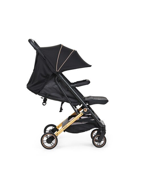 MS Silla de Paseo Keo - Silla De Paseo Bebé, Ultraligera y Compacta - Hasta 22 Kg, Capota Extensible y plegado tipo libro Negro-2