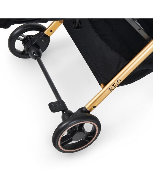 MS Silla de Paseo Keo - Silla De Paseo Bebé, Ultraligera y Compacta - Hasta 22 Kg, Capota Extensible y plegado tipo libro Negro-3