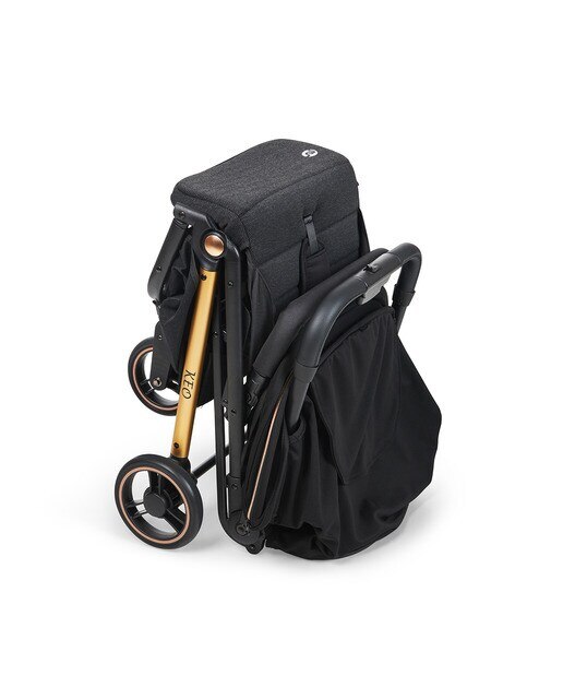 MS Silla de Paseo Keo - Silla De Paseo Bebé, Ultraligera y Compacta - Hasta 22 Kg, Capota Extensible y plegado tipo libro Negro-5