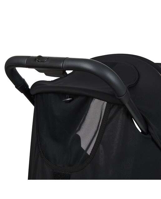 MS Silla de Paseo Keo - Silla De Paseo Bebé, Ultraligera y Compacta - Hasta 22 Kg, Capota Extensible y plegado tipo libro Negro-6