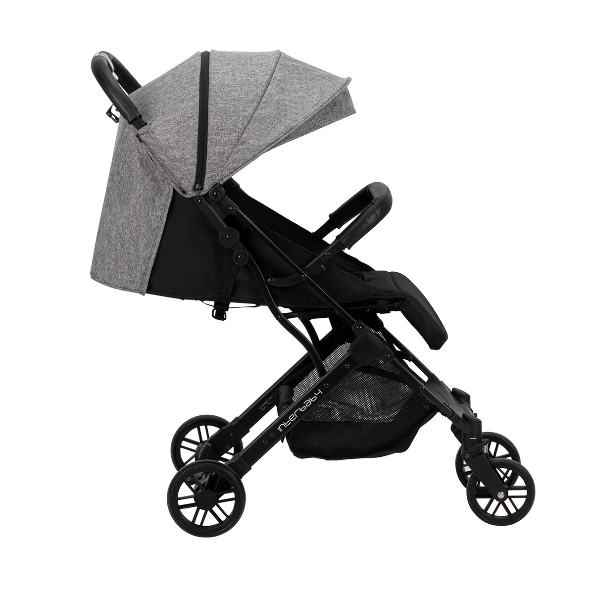 Silla de paseo Minimum Space Plus  Gris Interbaby Gris-4