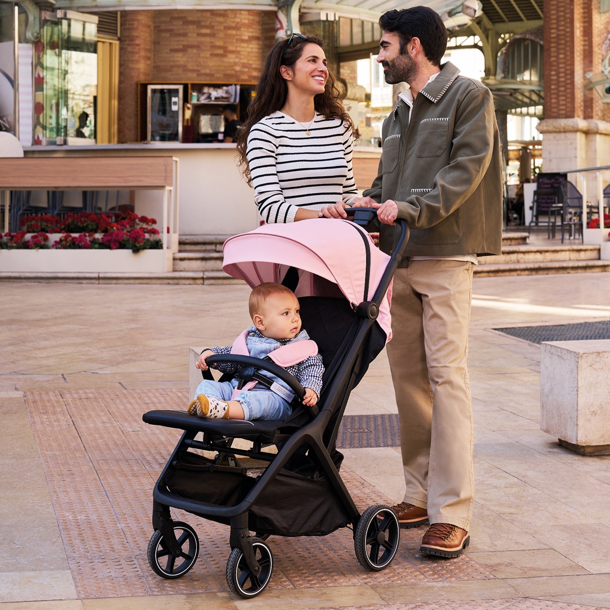 Silla de paseo iwalk Gris-16