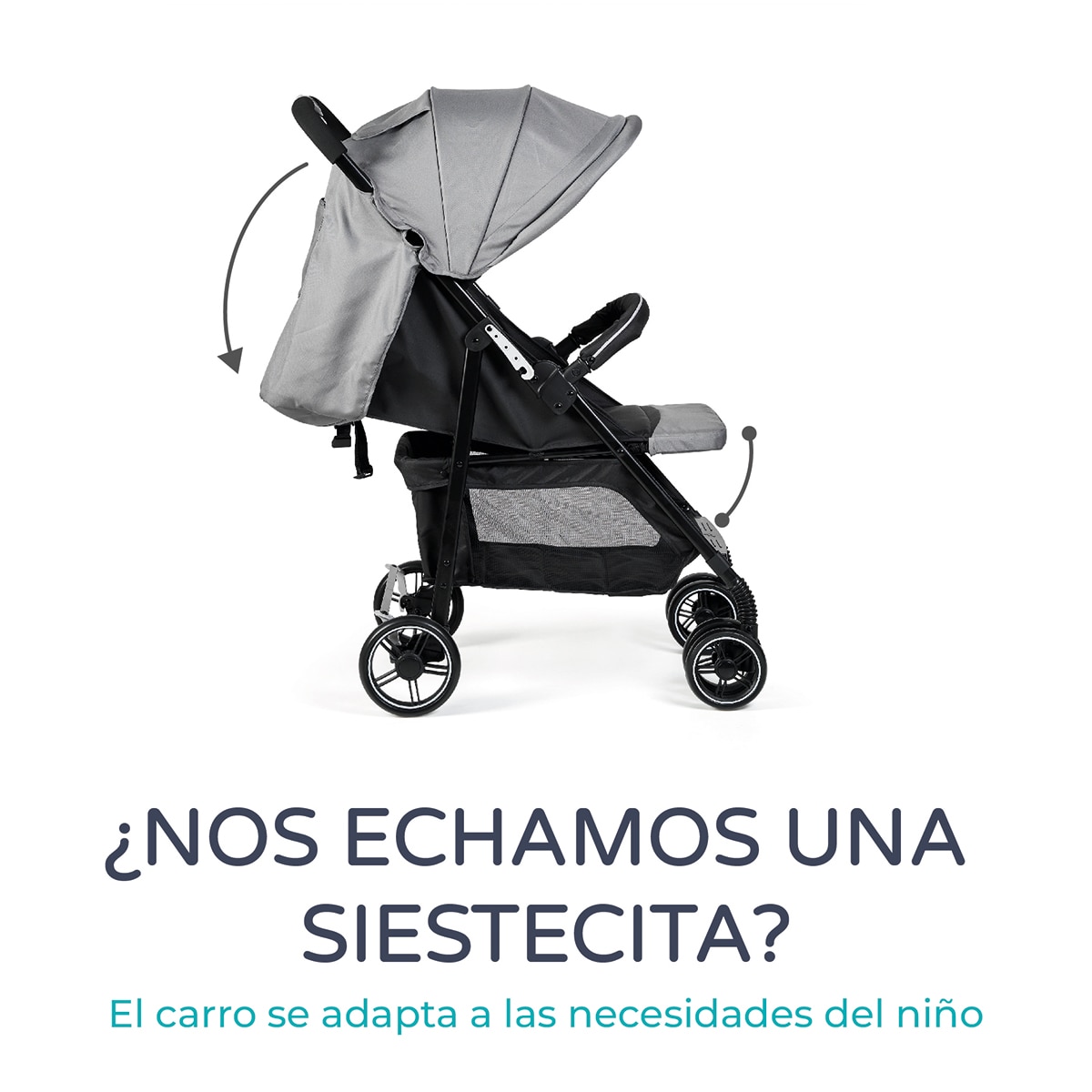 Silla de paseo street Gris-10