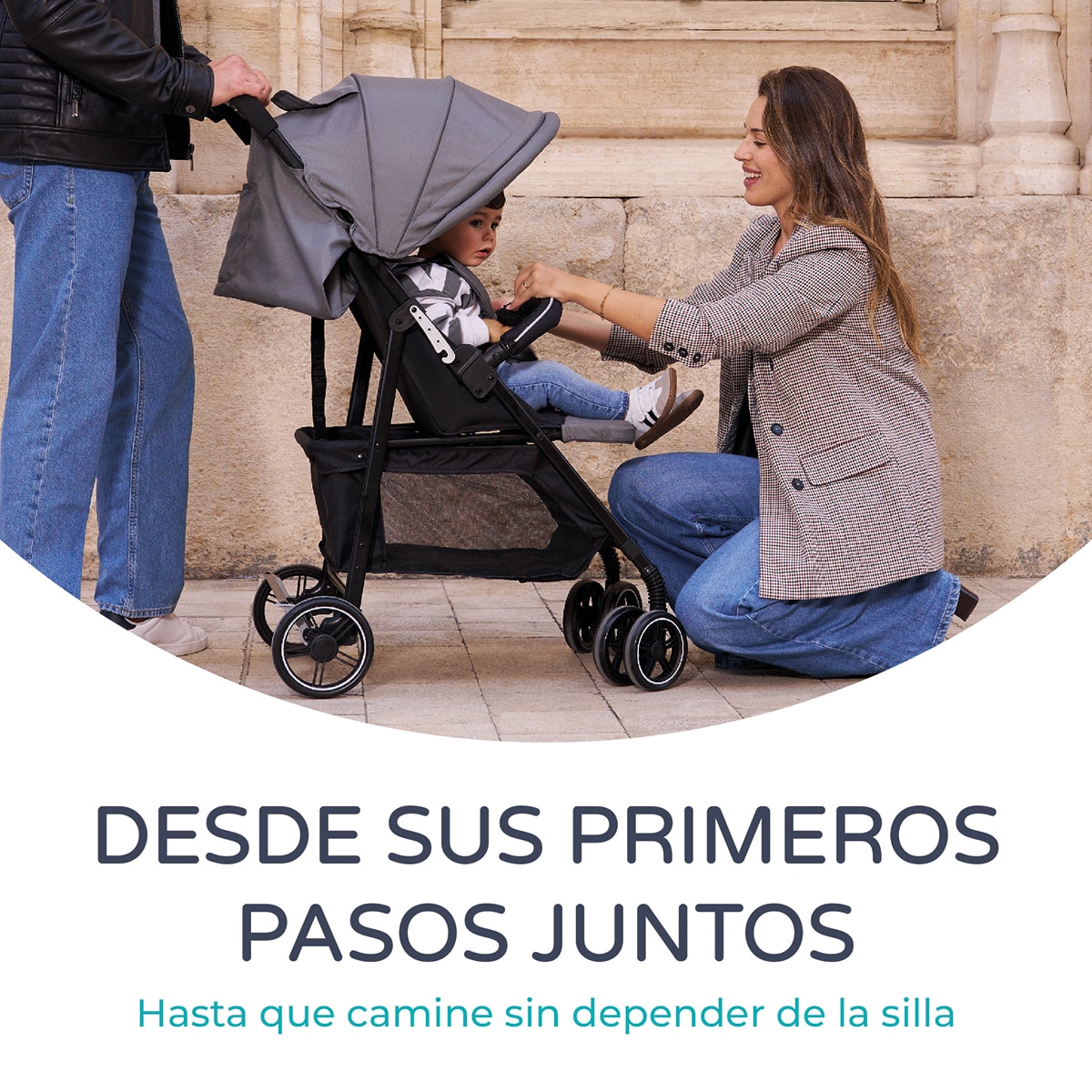 Silla de paseo street Gris-11