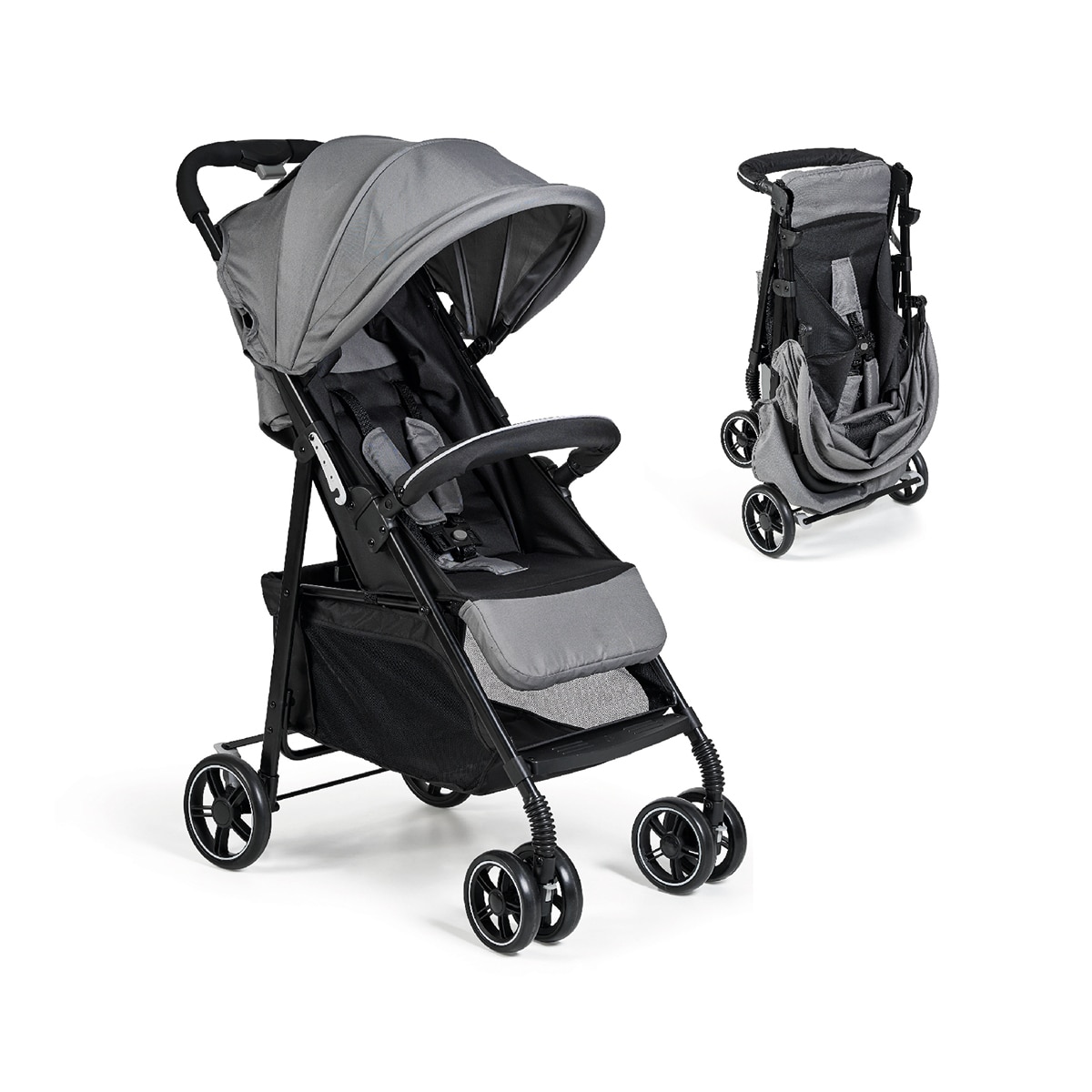 Silla de paseo street Gris-14