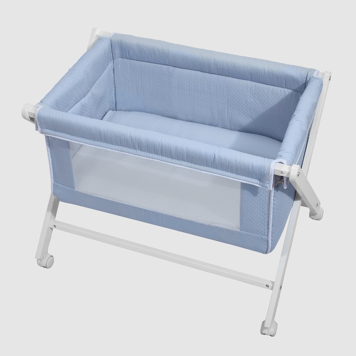 Imagem 0 de Mini berço Unit Piqué azul
