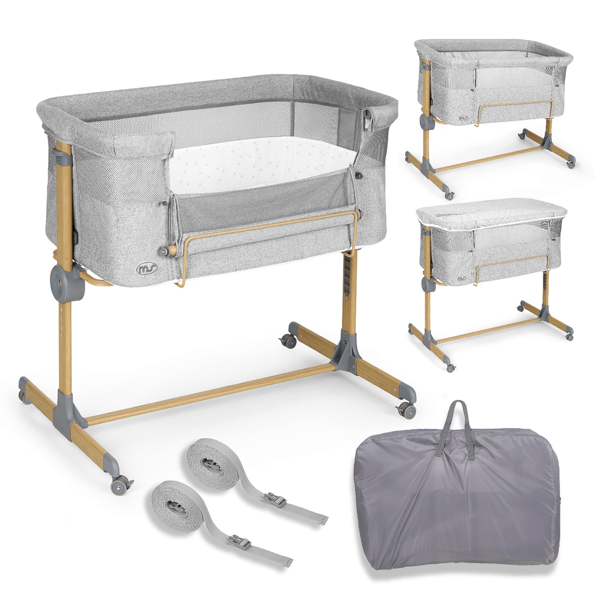Minicuna Sleepy Gris-3