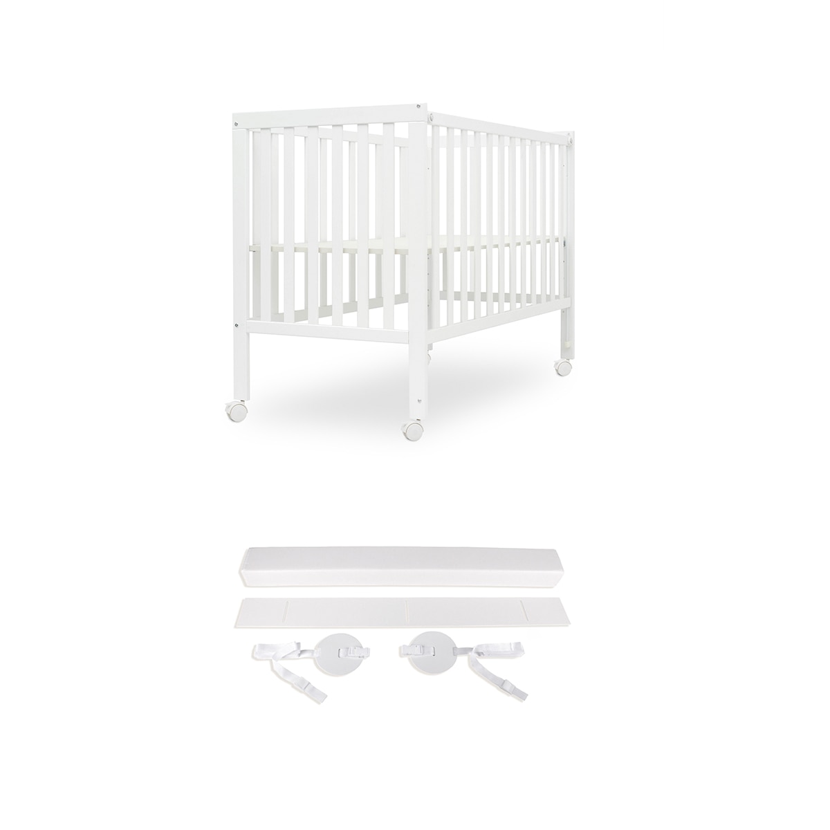 Imagen 0 de Pack cuna colecho convertible + kit sistema colecho