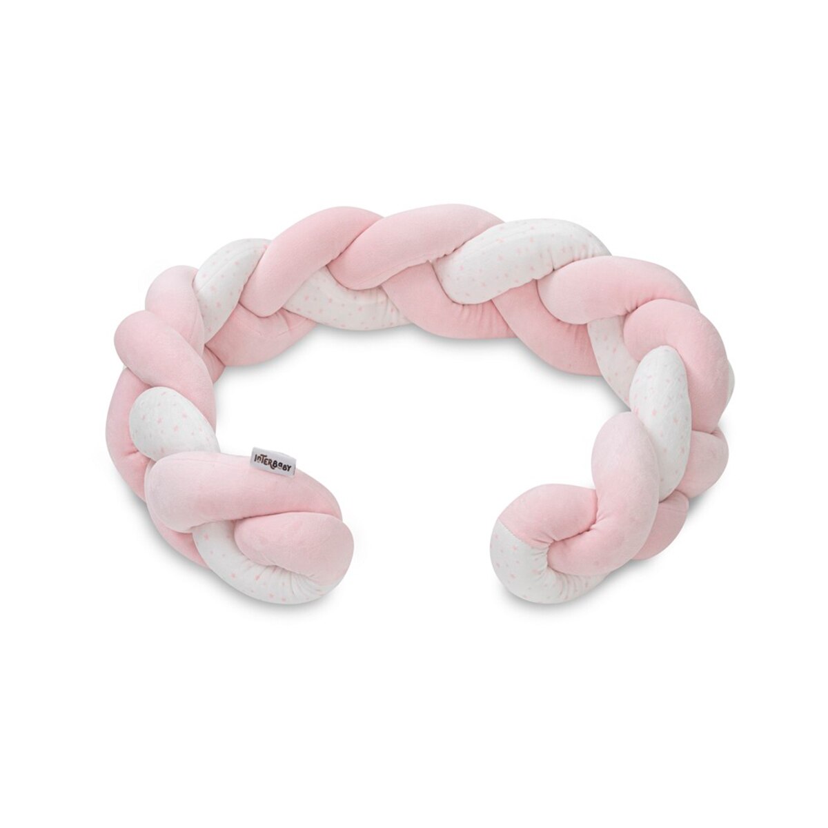 Chichonera Trenza Universo Decorativa Antivuelco Reductora Rosa-1