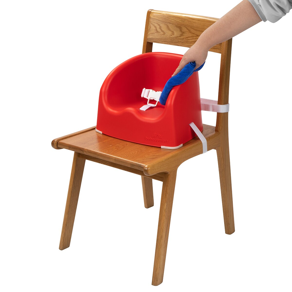 Trona de viaje Essential Booster, 6meses-3años, <15 Kg, colorRed Campus Rojo-2
