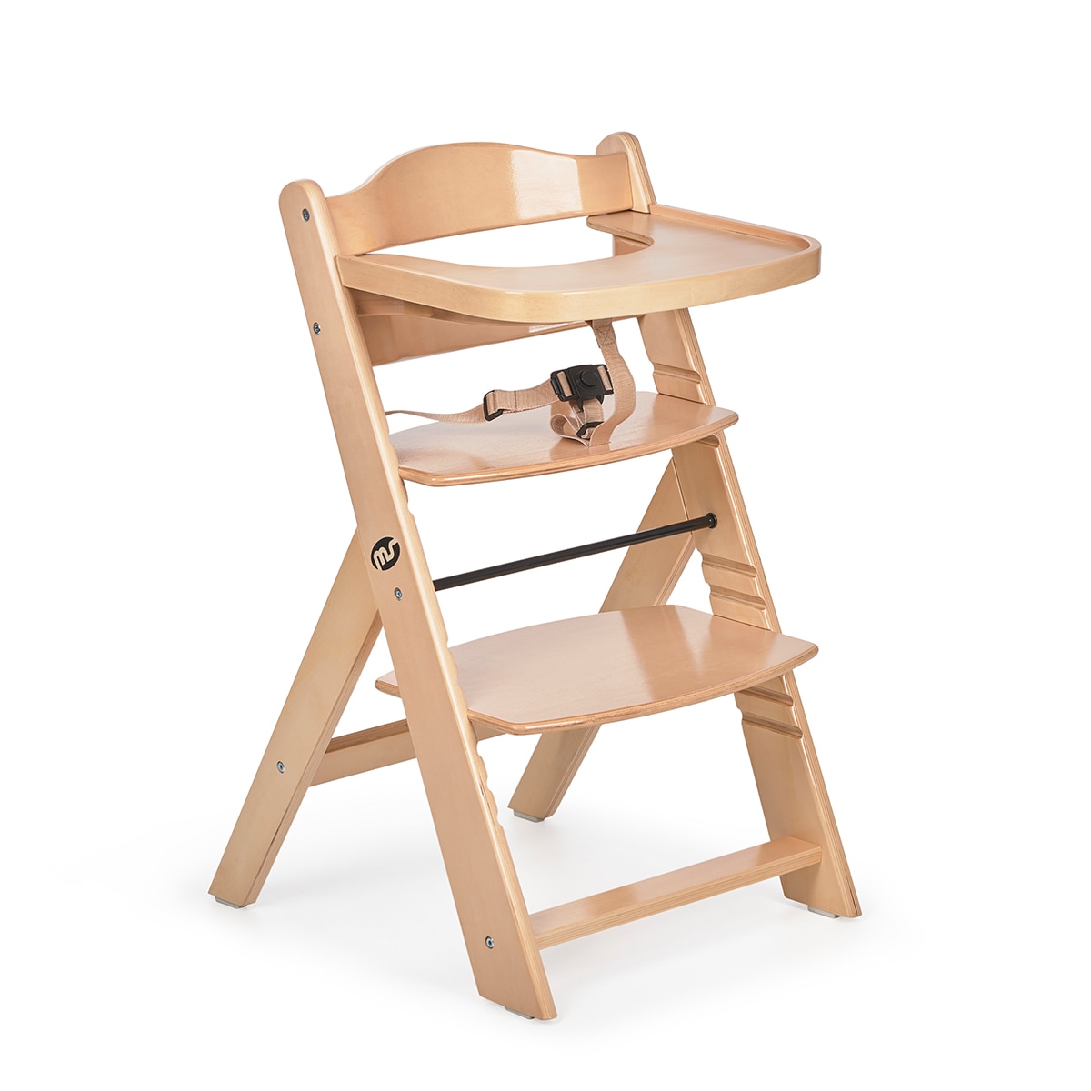 MS - Trona para bebé de Madera Full de - Evolutiva- Silla Alta, Ergonómica, Regulable, Segura Madera-3