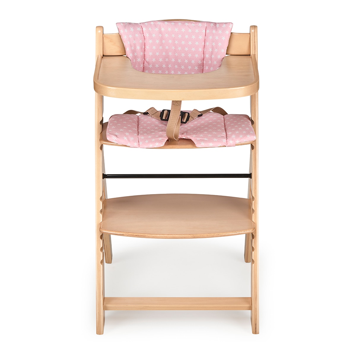 MS - Trona para bebé de Madera Full de - Evolutiva- Silla Alta, Ergonómica, Regulable, Segura Madera-1