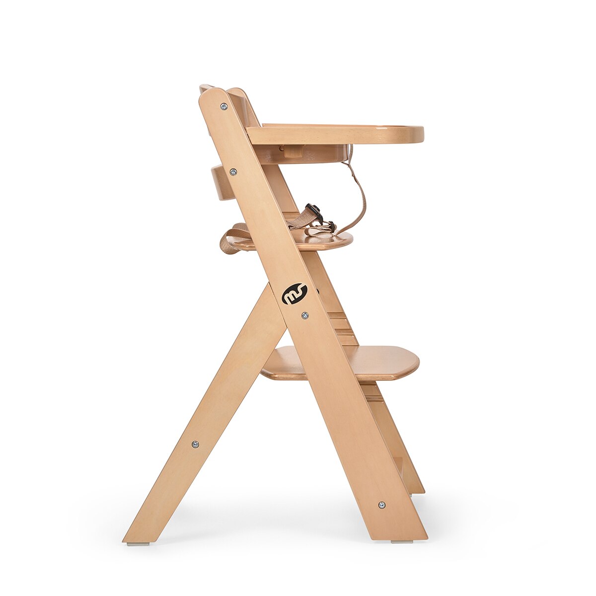 MS - Trona para bebé de Madera Full de - Evolutiva- Silla Alta, Ergonómica, Regulable, Segura Madera-4