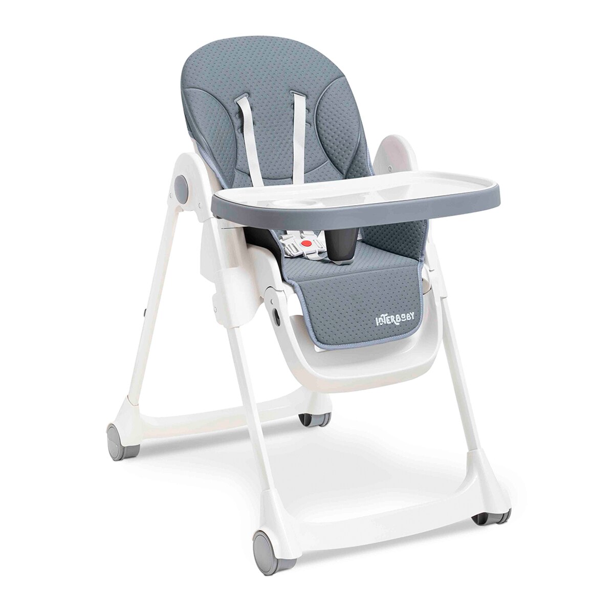 Trona plegable. Comfort Eat! Gris Interbaby Gris-1