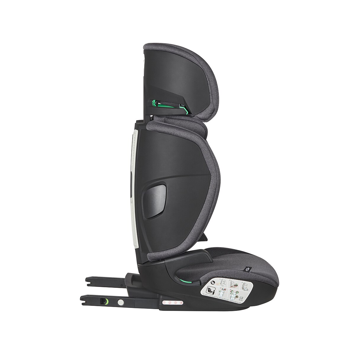 Silla de coche Módena I- Size (100-150cm) Gris-11