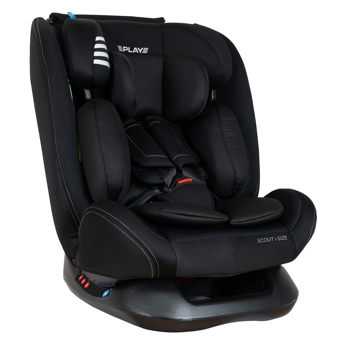 Silla de coche Scout sin Isofix I-Size (40-150cm) Negro-2